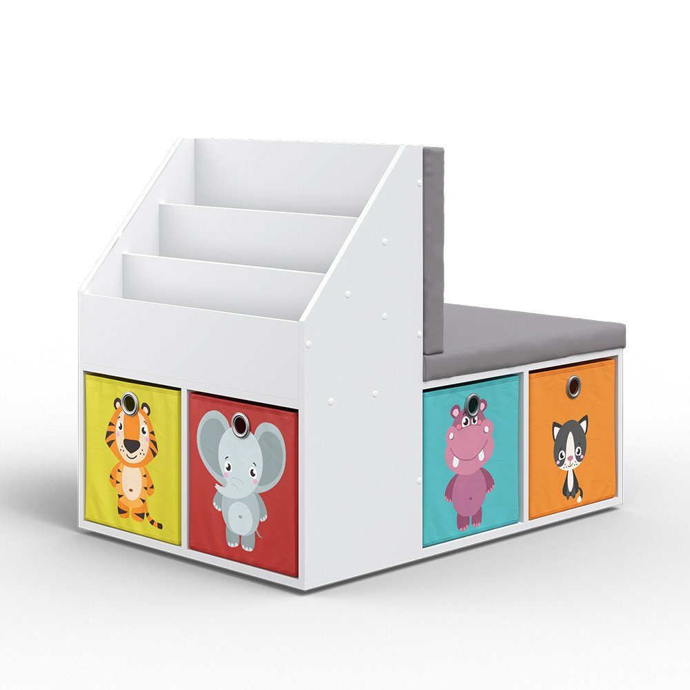 Vicco Bücherregal Onix, Weiß, 97.1 x günstig online kaufen