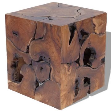 vidaXL Hocker Hocker Massivholz Teak (1 St)