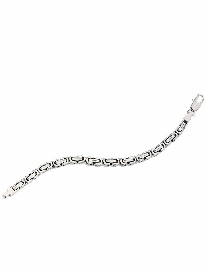 Adelia´s Edelstahlkette Edelstahl Königskette Halskette 50 cm,  Edelstahlschmuck für Herren
