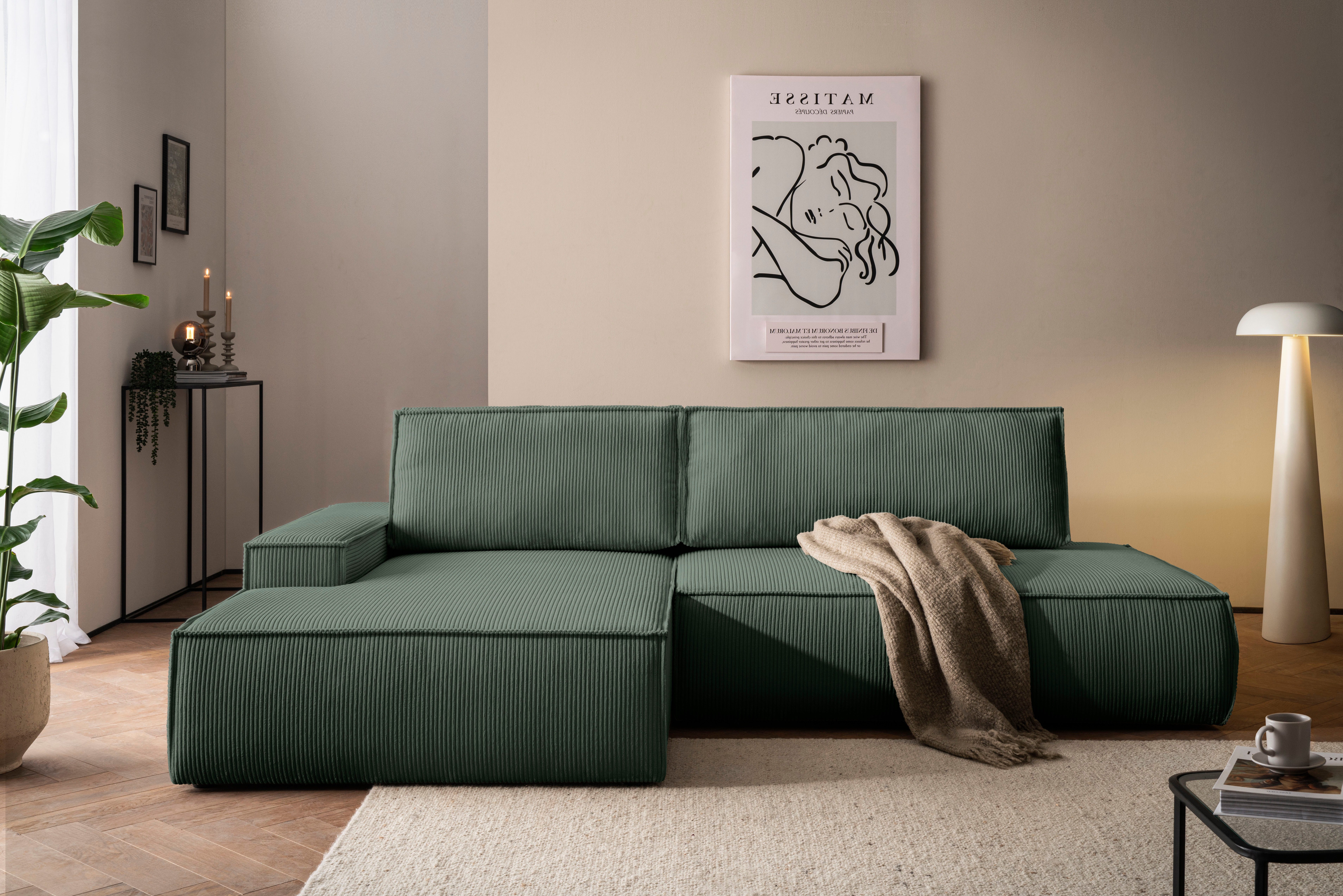 Home affaire Ecksofa SHERWOOD, Schlafsofa in günstig online kaufen