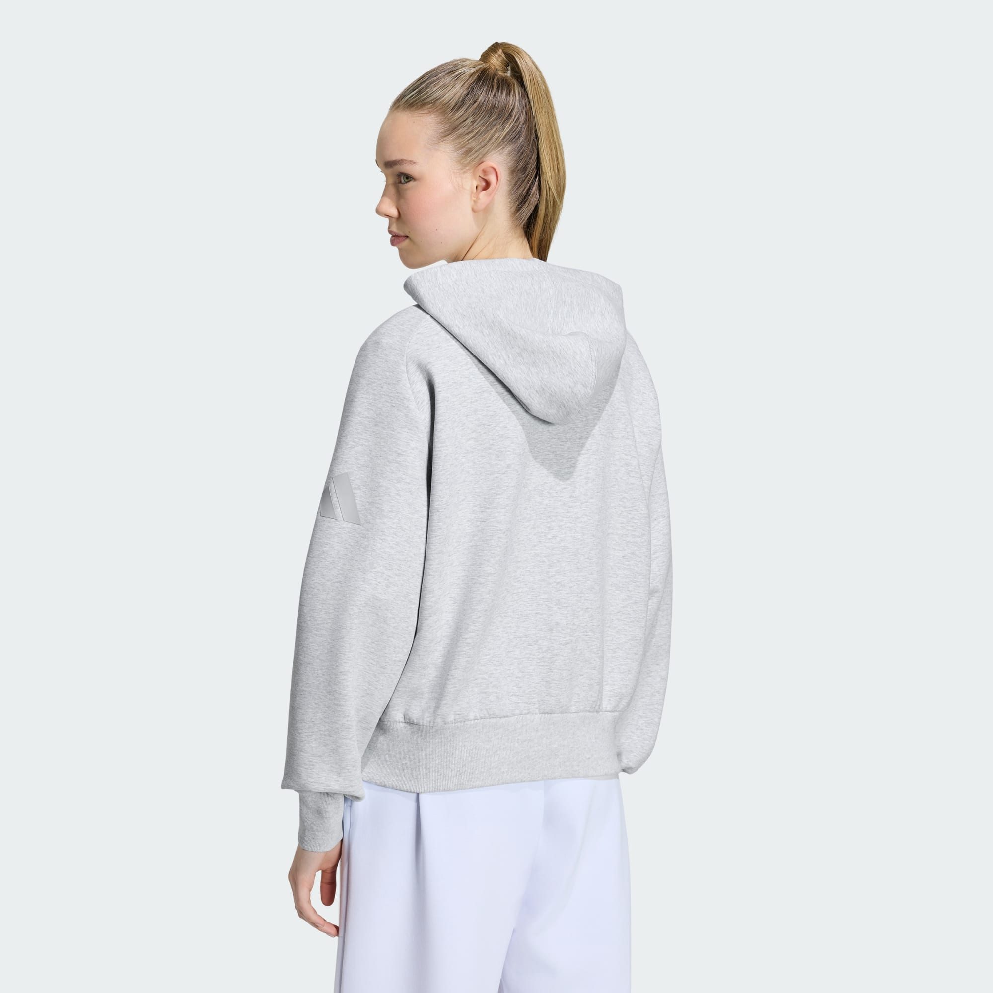 adidas Sportswear Funktionsjacke SOFT LUX KAPUZENJACKE, REISSVERSCHLUSS (1-St)