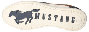 Mustang Shoes Slip-On Sneaker mit Mustang Markenlabel, Freizeitschuh, Halbschuh, Schlupfschuh