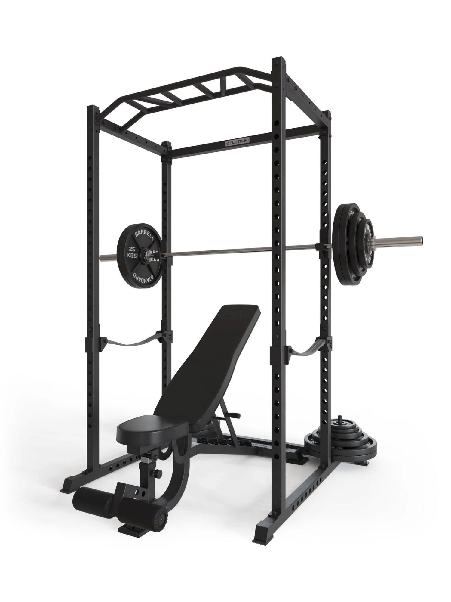 ATLETICA Power Rack R5-Base, Power Rack, Squat Rack Basiskäfig für Grundübungen