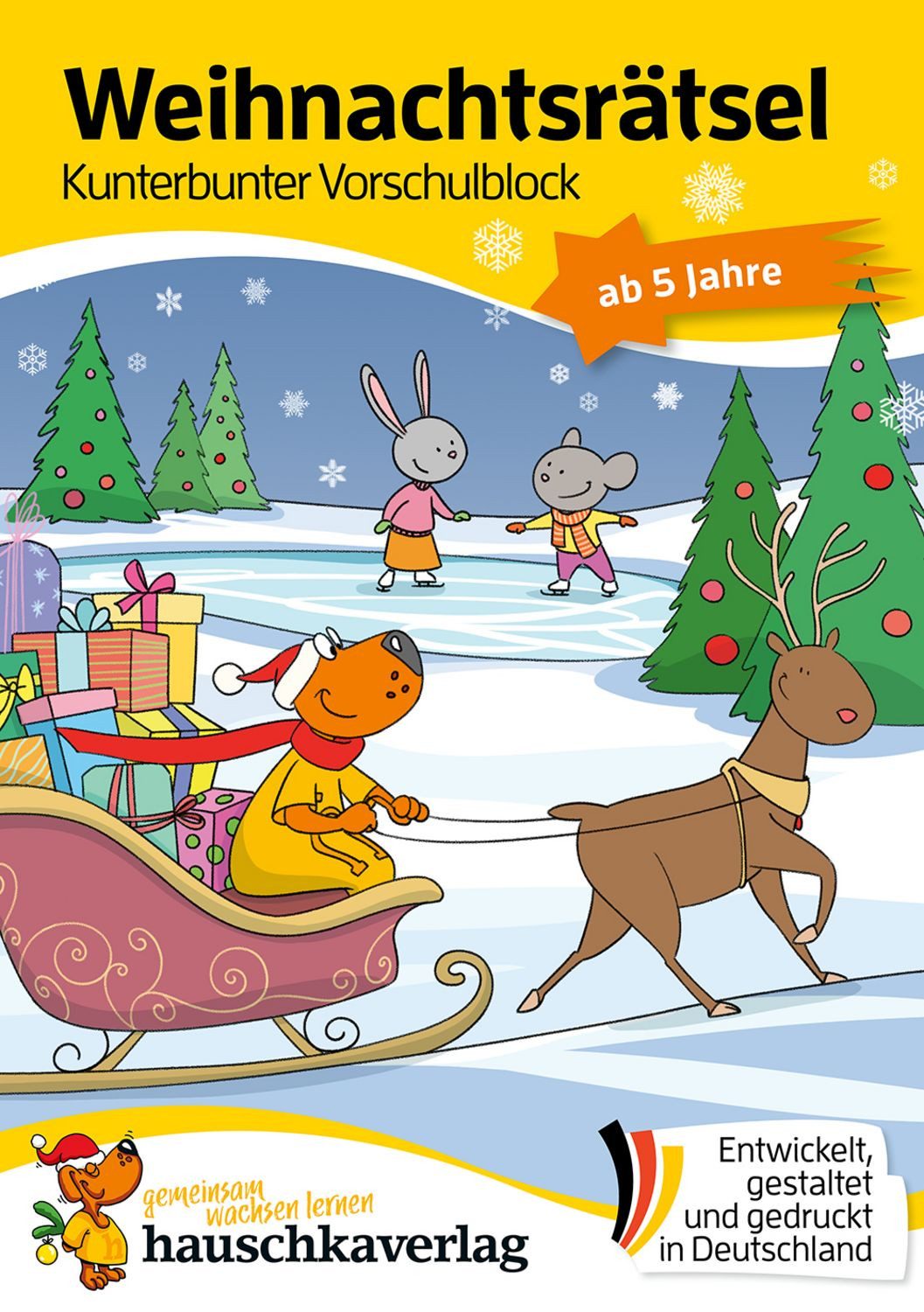 Weihnachtsrätsel – Kunterbunter Vorschulblock ab 5 Jahre / Ulrike Maier