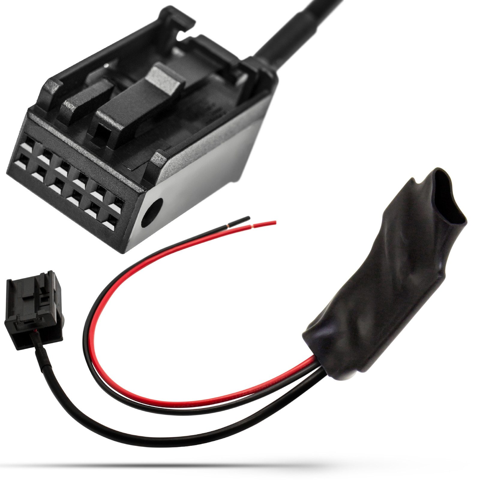 Adapter Universe Bluetooth AUX IN Adapter 12pol Stecker passend für BMW 3er E90 E91 KFZ-Adapter