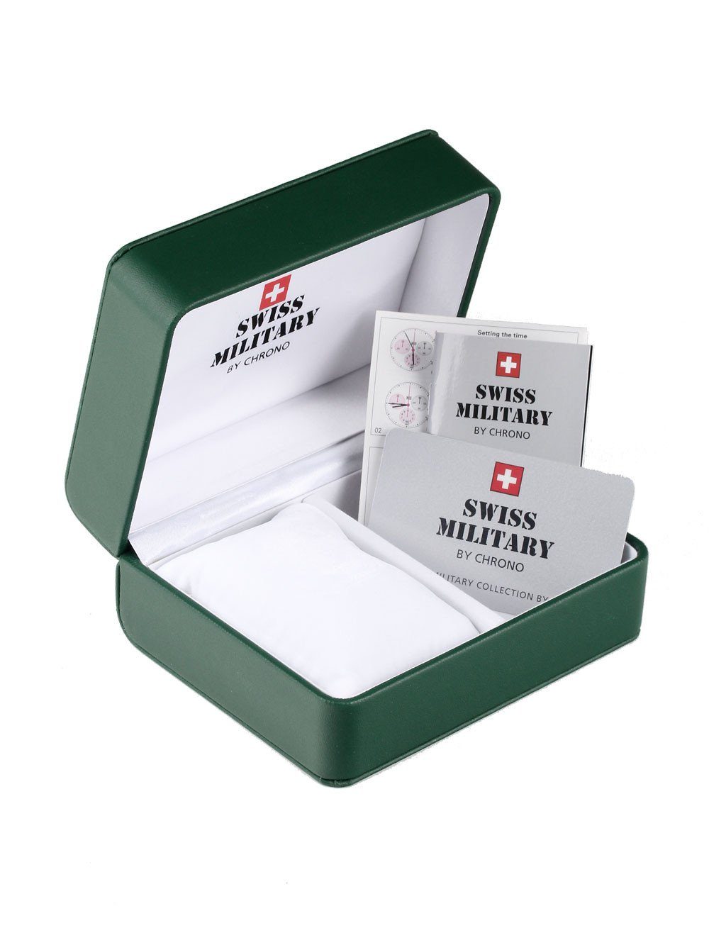 Swiss Military by Chrono Quarzuhr Swiss Military SM30207.01 Elegant Chronograph Damenuhr 38mm 5ATM Swiss Military SM30207.01 Elegant Chronograph Damenuhr 38mm 5ATM