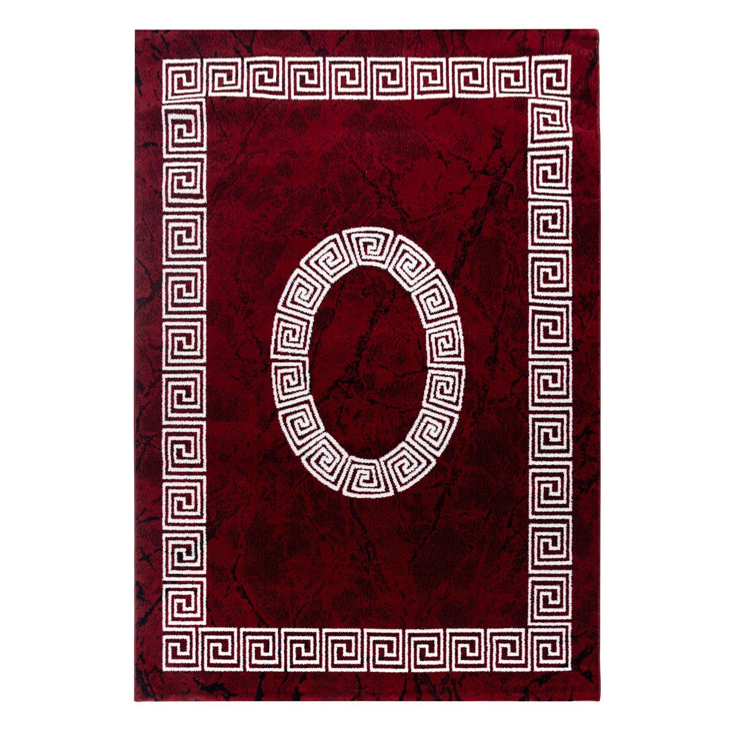 Teppich Boss Teppich Kurzflor Teppich Pago Rot, rechteckig, Höhe: 6 mm