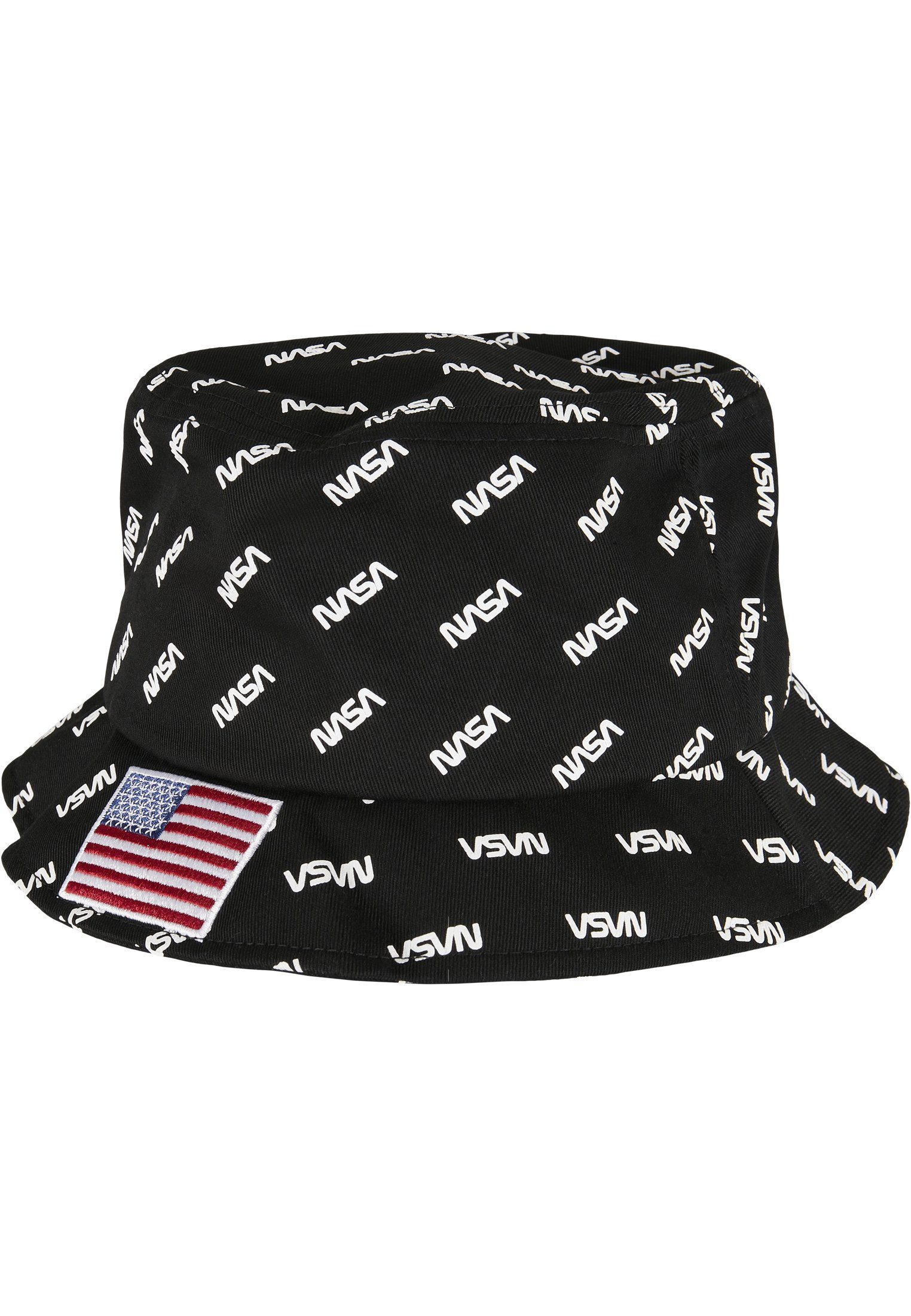 MisterTee Cap NASA Accessoires Hat Bucket Flex Allover