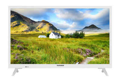Telefunken XH24J101-W LCD-LED Fernseher (60 cm/24 Zoll, HD-ready, Triple-Tuner, USB-Mediaplayer)