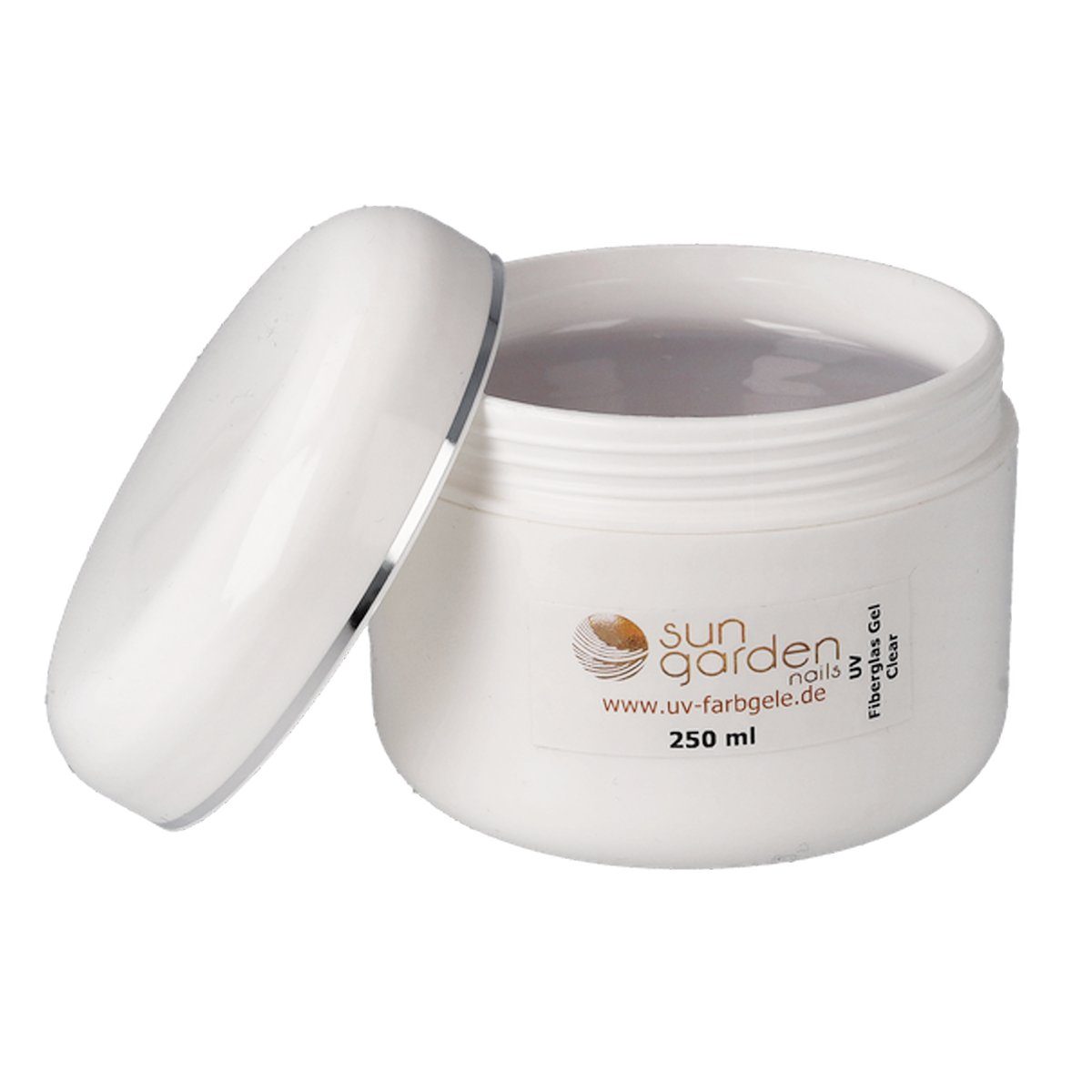 Sun Garden Nails UV-Gel 250 ml UV Fiberglas Gel Klar