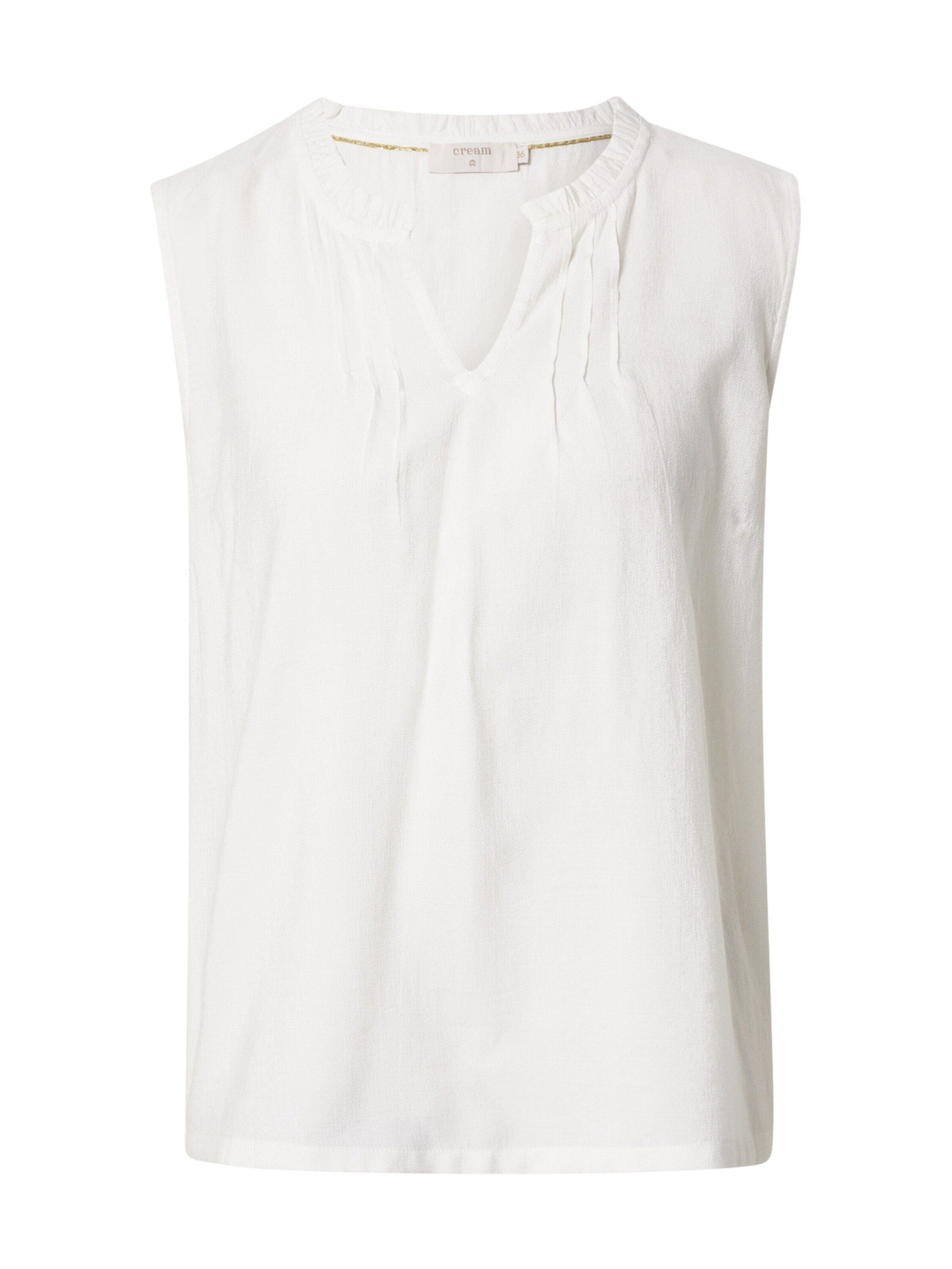 Cream Rüschenbluse CR Liselin (1-tlg) Falten