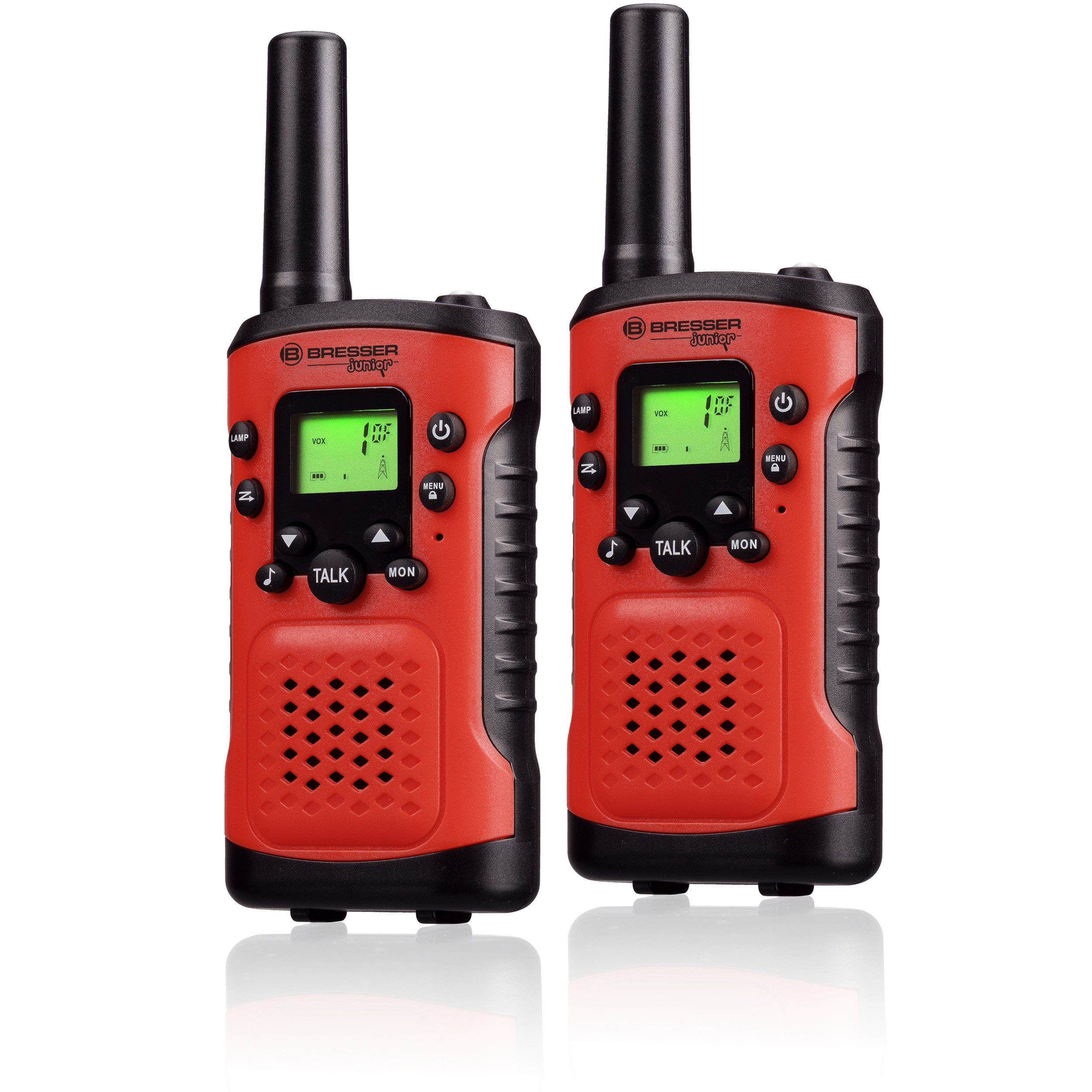 BRESSER junior Walkie Talkie BRESSER JUNIOR Walkie Talkie 2er-Set mit hoher Reichweite bis zu 6 km…