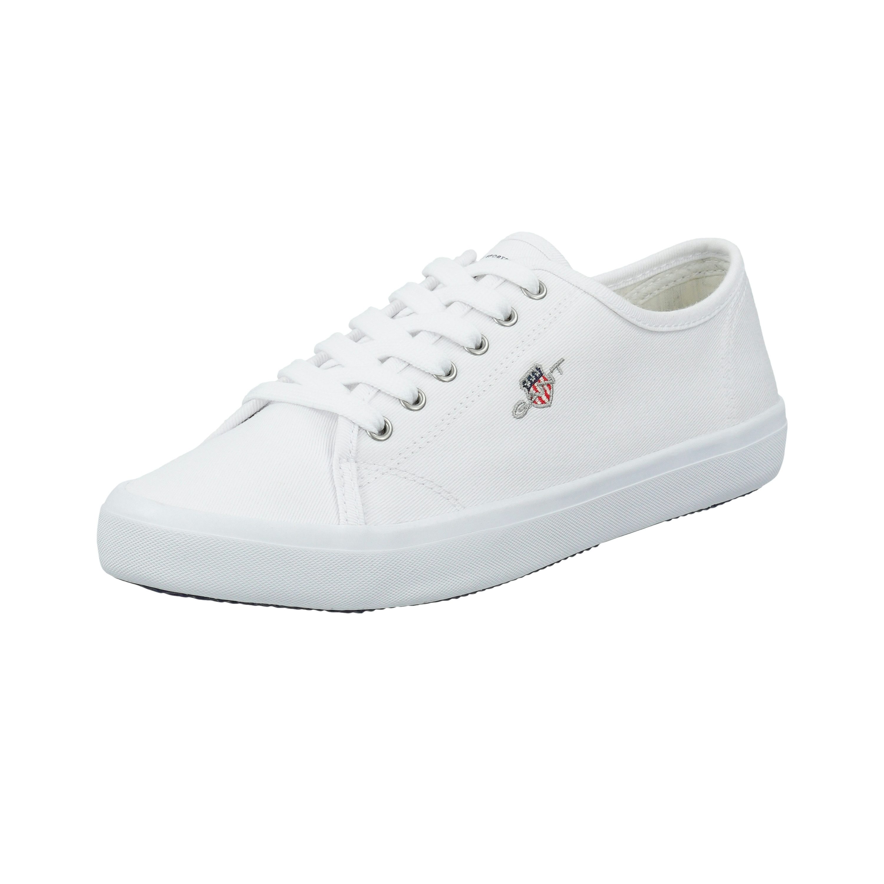 Gant PILLOX Sneaker Sommerschuh, Schnürschuh, Canvas Sneaker mit Logosticke günstig online kaufen