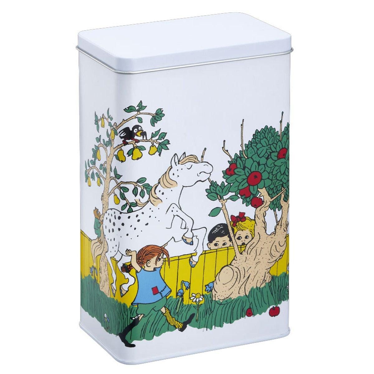 Muurla Kochlöffelhalter Gebäckdose Plätzchendose Pippi Langstrumpf The Way Home (12x8x20cm)