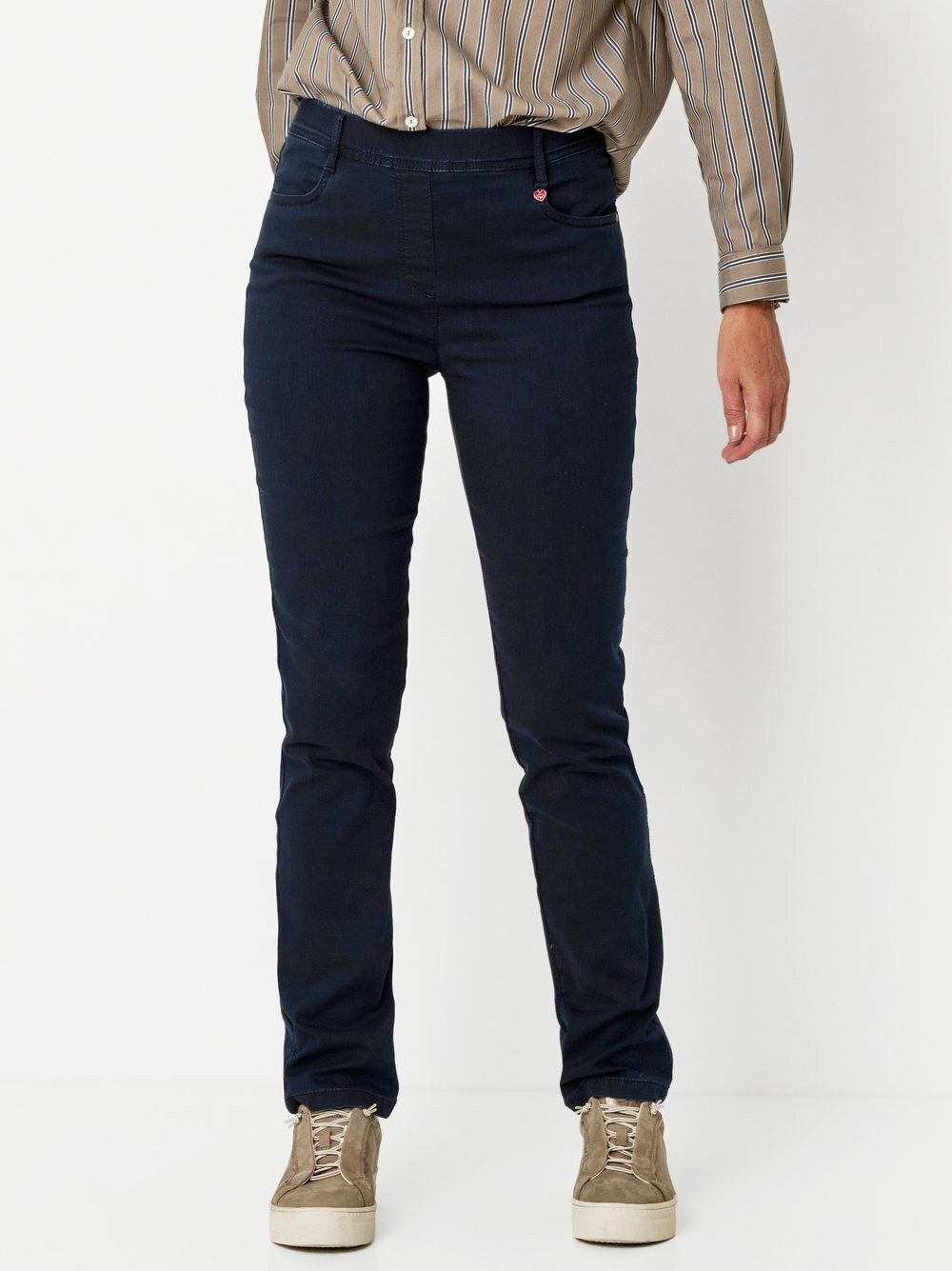Relaxed by TONI Stretch-Hose Alice Slim mit sehr bequemem Schlupfbund