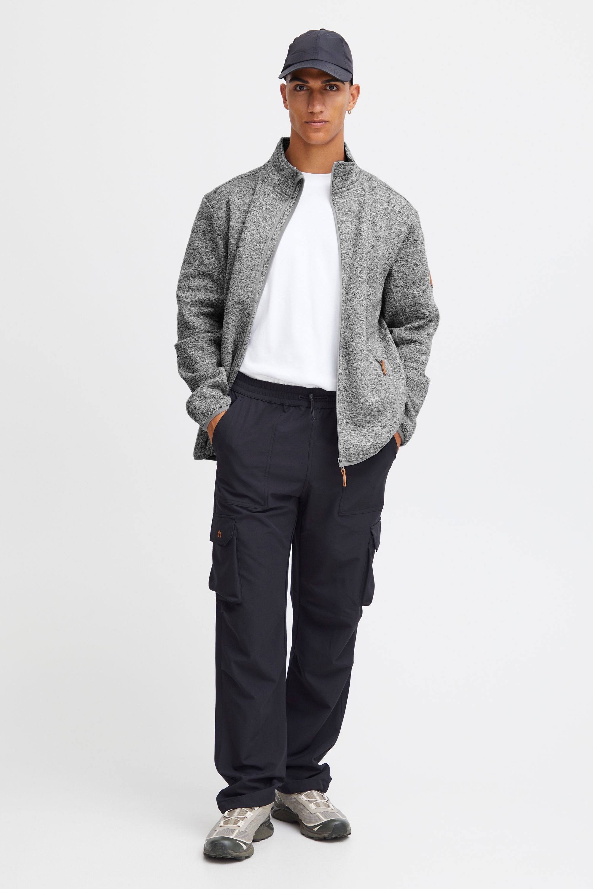 North Bend Fleecejacke NBSamo M Outdoor Fleecejacke mit Stehkragen günstig online kaufen