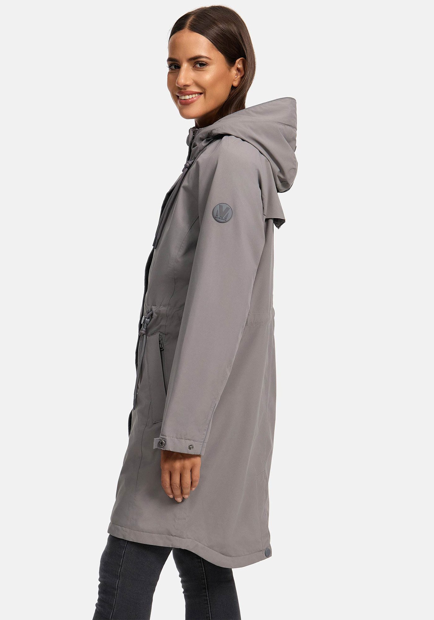 Marikoo Outdoorjacke Megumii mit weichem Teddyfell innen