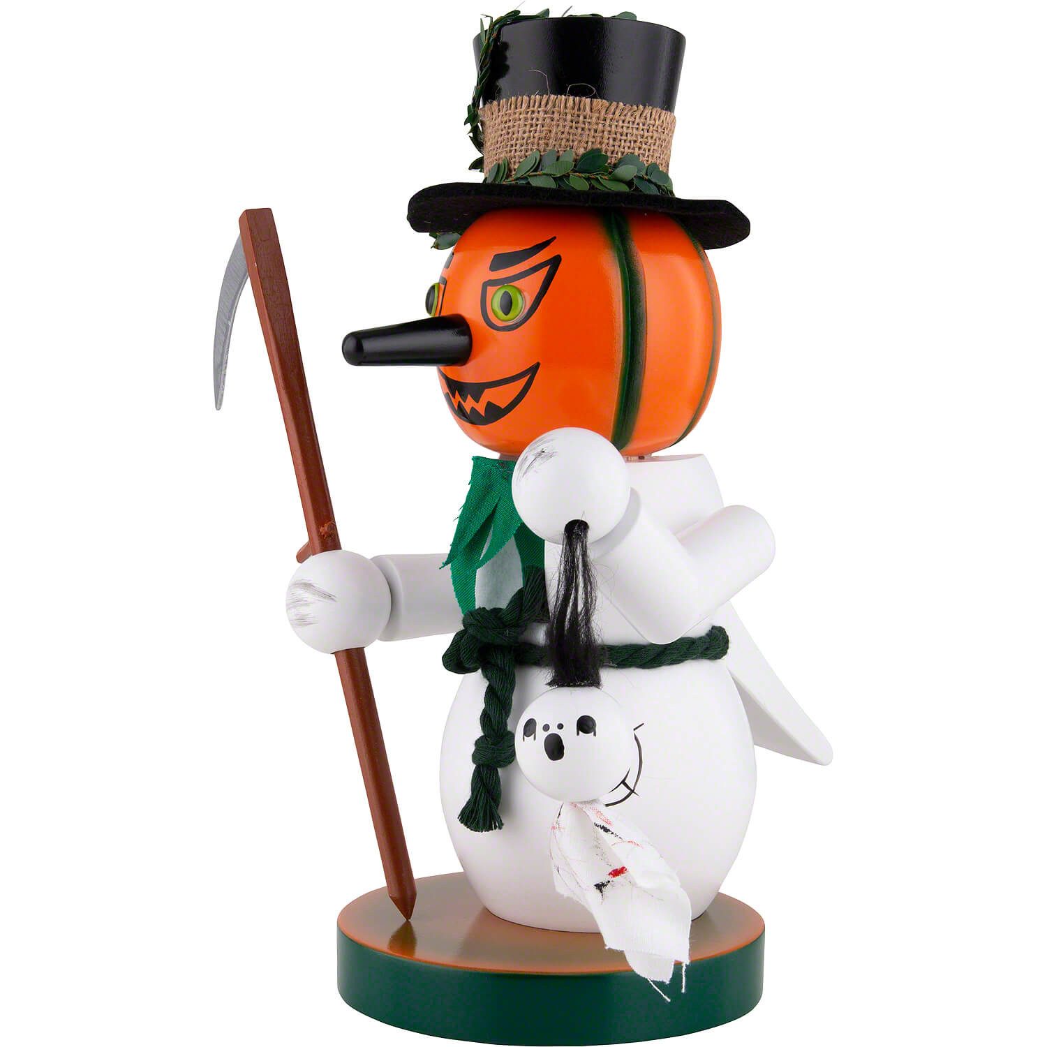 Steinbach Volkskunst GmbH Nussknacker Halloween Schneemann (28cm) Nussknacker von Steinbach Volkskunst