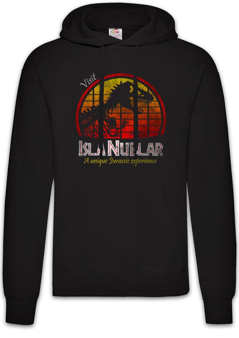 Hoodie Visit Island Herren Hoodie I Survived Isla Nublar Park Logo Symbol