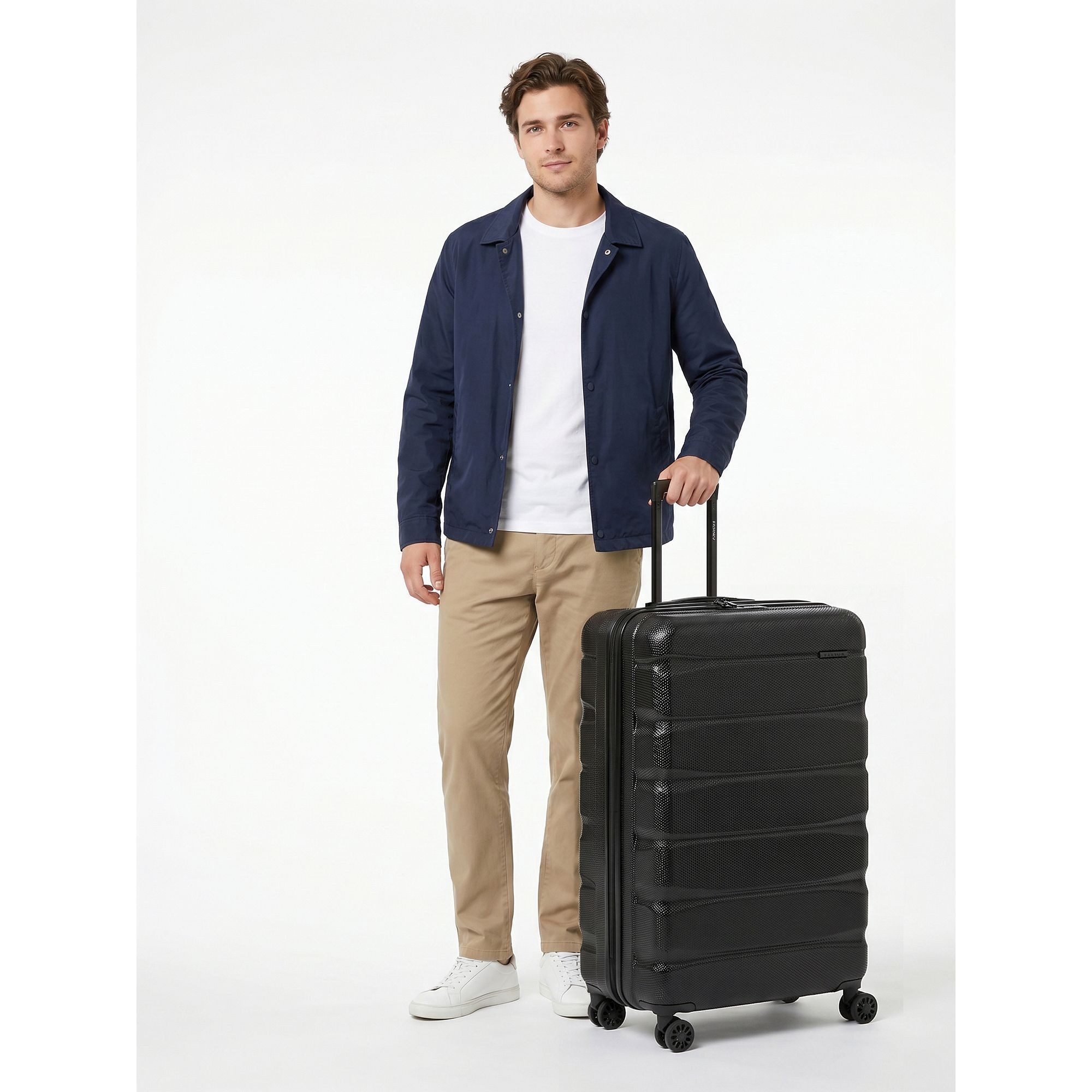 Franky Hartschalen-Trolley Munich 4.0, 4 Rollen, ABS