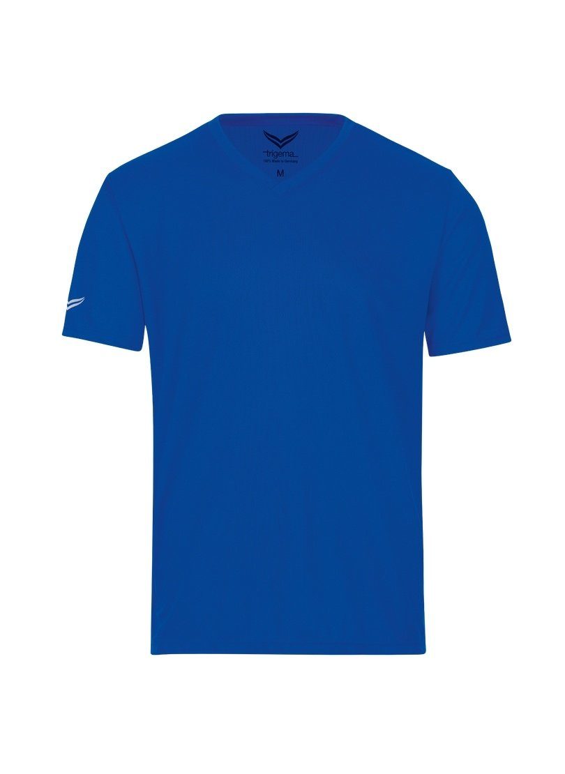 Trigema T-Shirt TRIGEMA V-Shirt COOLMAX® (1-tlg)