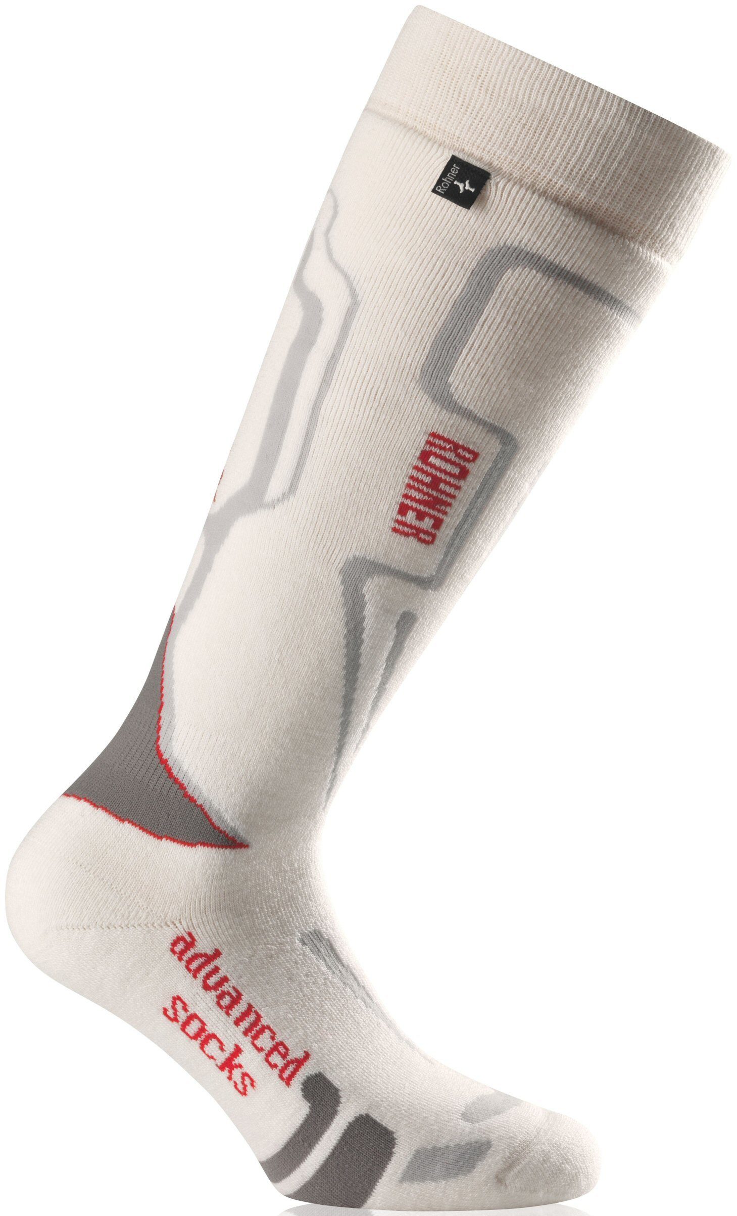 Rohner Socks Skisocken R-Motion (extra weiche Polsterung) weiss Herren - 1 günstig online kaufen