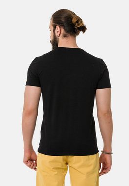 Cipo & Baxx T-Shirt mit coolem Work-Aufdruck