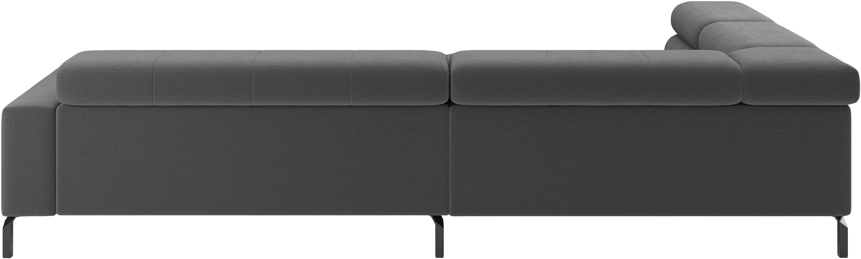 Home affaire Ecksofa Claya, 311 cm breit, L-Form, inkl. Kopfteilverstellung, wahlweise elektrischer Sitzvorzug