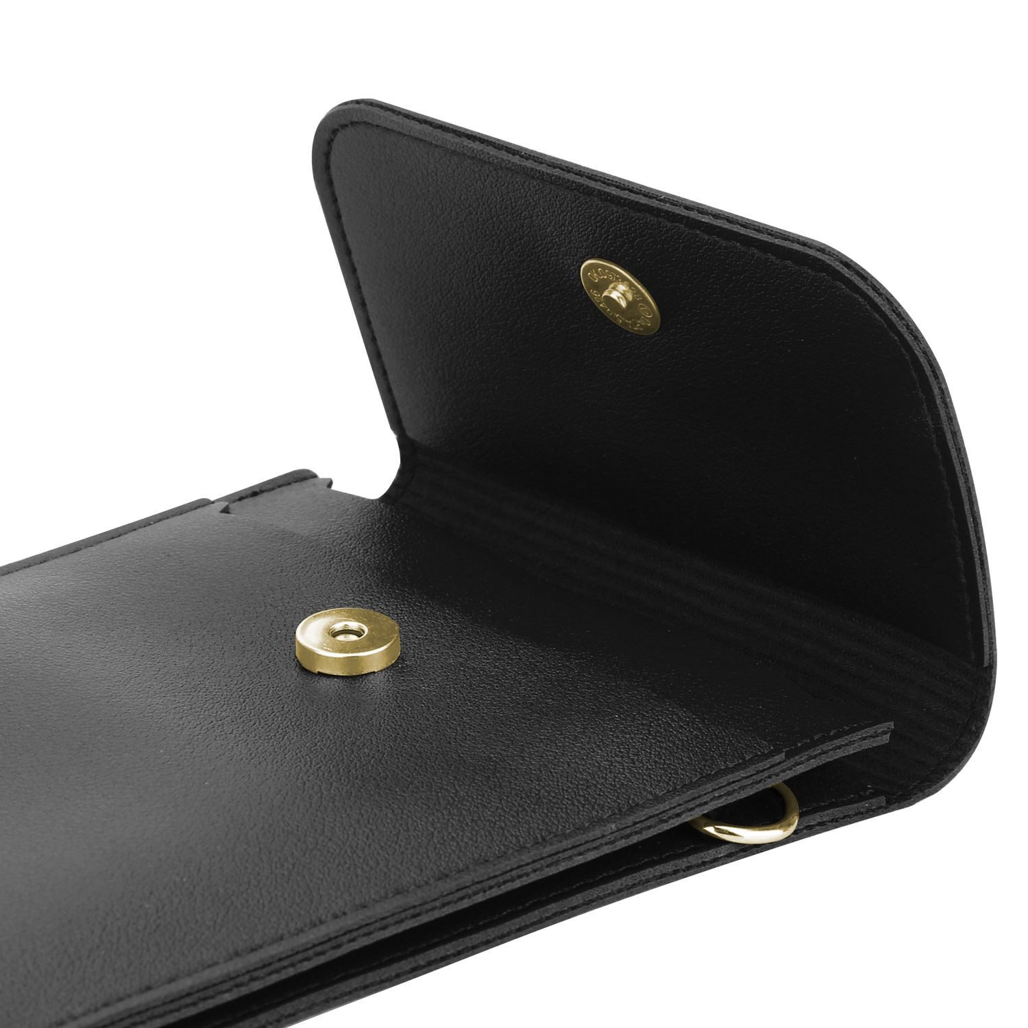 Cadorabo Handytasche für Smartphones bis Displaygröße 7 Zoll (1-tlg), Handytasche Universal bis 7 Zoll Umhängetasche Hülle mit Sichtfenster – Bild 2 von 5