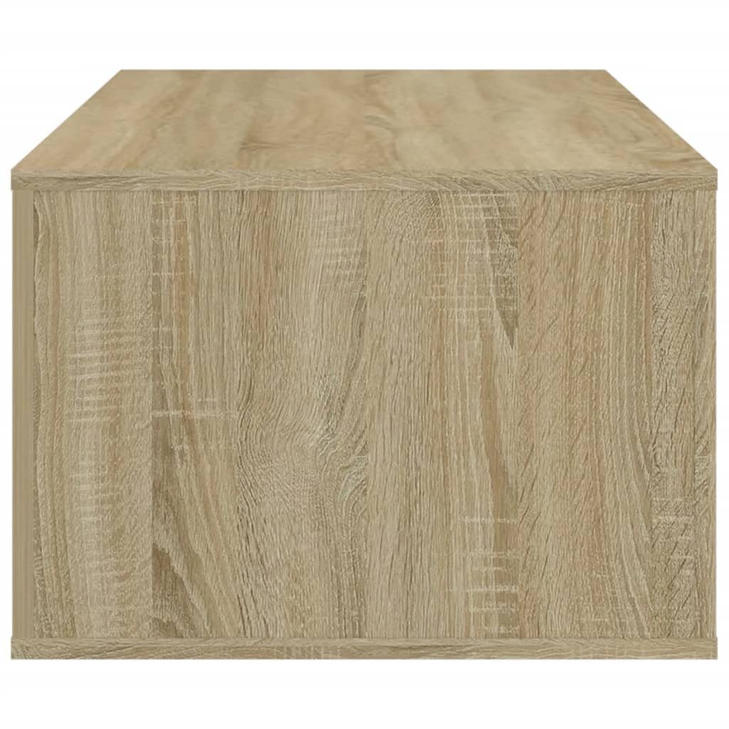 Sonoma Eiche 100x50,5x35 Sonoma cm Eiche vidaXL Couchtisch Holzwerkstoff (1-St) | Couchtisch Sonoma-Eiche