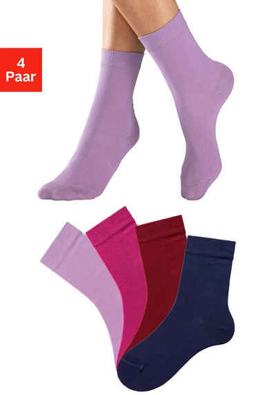 H.I.S Socken (Set, 4-Paar) in unterschiedlichen Farbzusammenstellungen