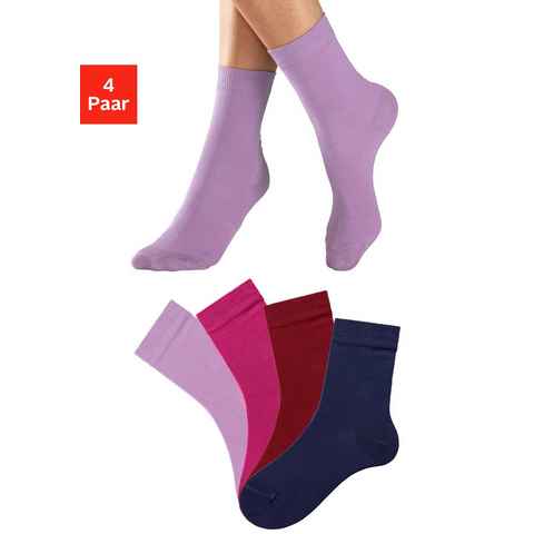 H.I.S Socken (Set, 4-Paar) in unterschiedlichen Farbzusammenstellungen