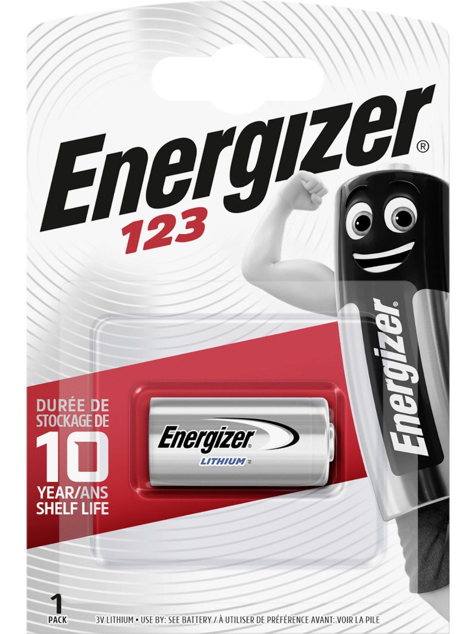 Energizer Energizer Lithium Fotobatterie CR123 3 V Batterie