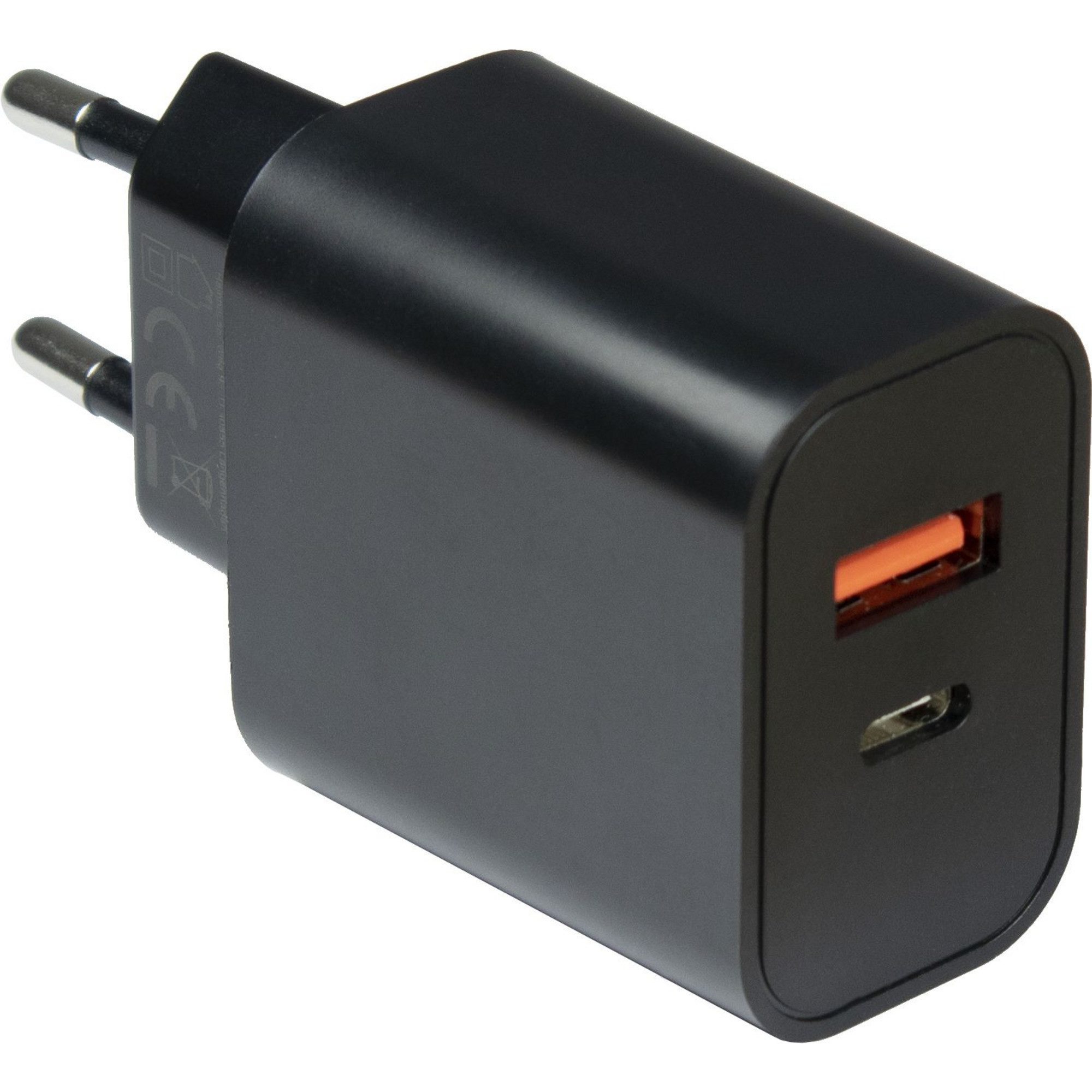Inter-Tech Inter-Tech Ladegerät PD-2120, USB-C + USB-A Computer-Adapter