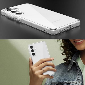 CoolGadget Handyhülle Transparent Ultra Slim Case für Samsung Galaxy A55 5G 6,6 Zoll, Silikon Hülle Dünne Schutzhülle für Samsung A55 5G Hülle