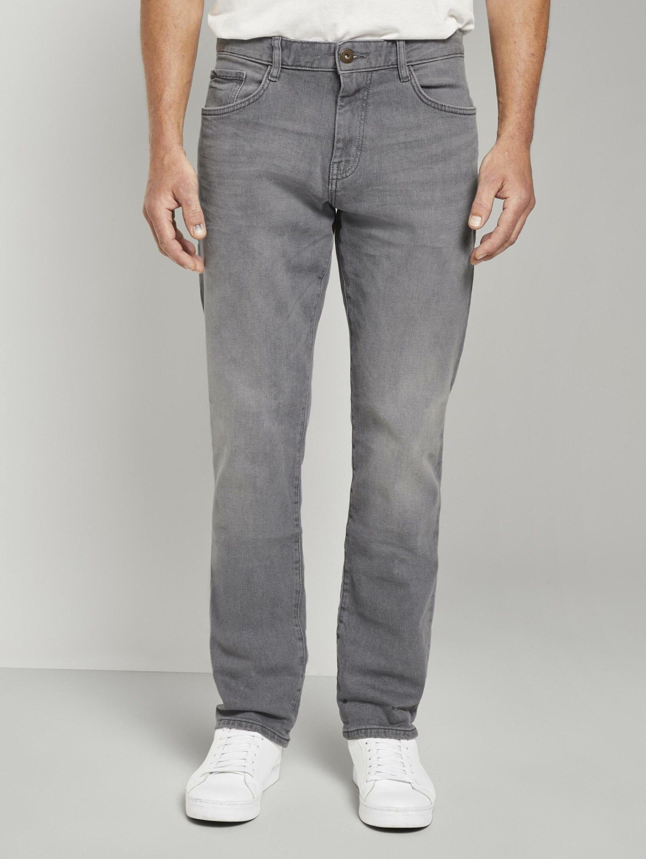 TOM TAILOR Regular-fit-Jeans Marvin (1-tlg), Fester Griff
