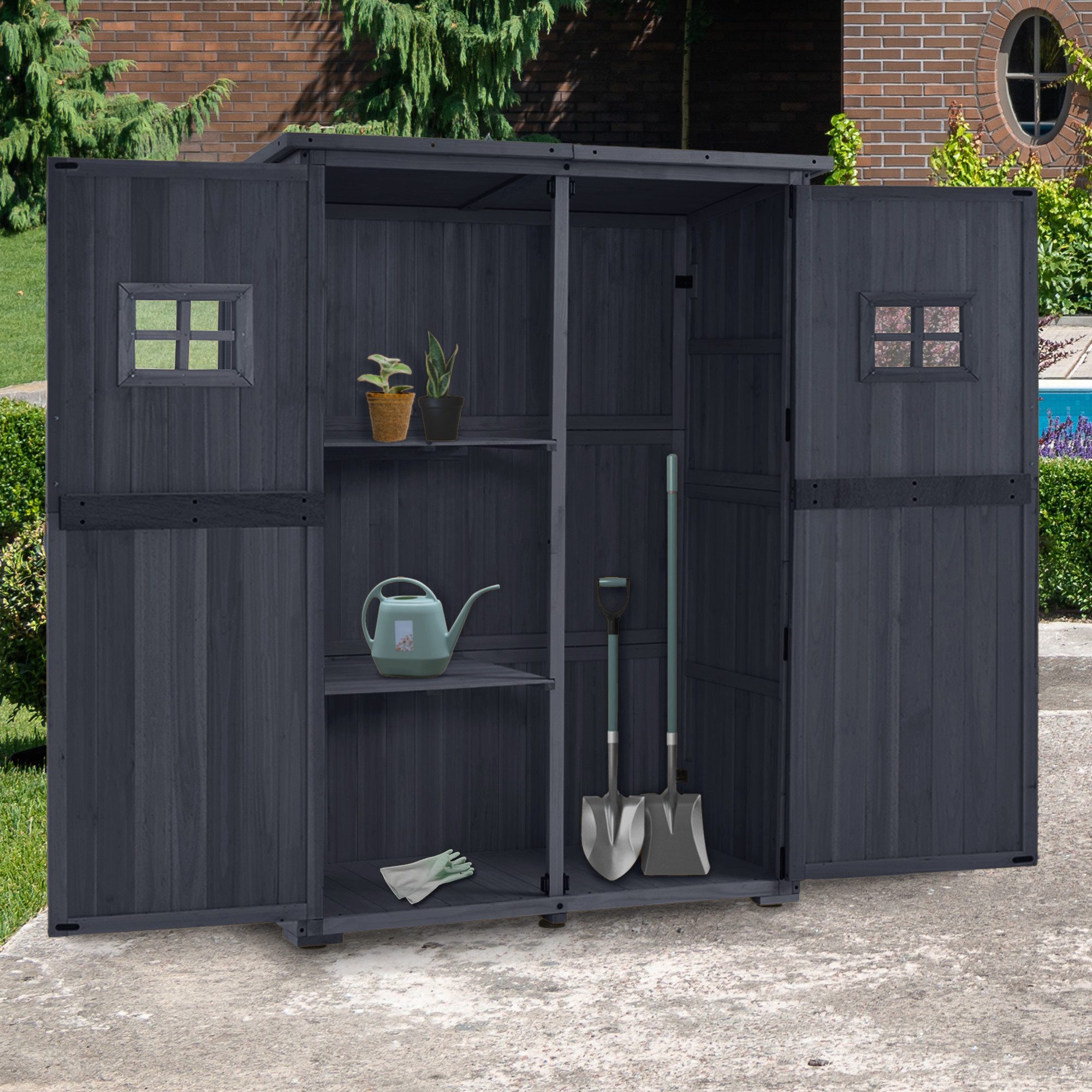 MCombo Gerätehaus M MCombo Holz Gartenschrank günstig online kaufen