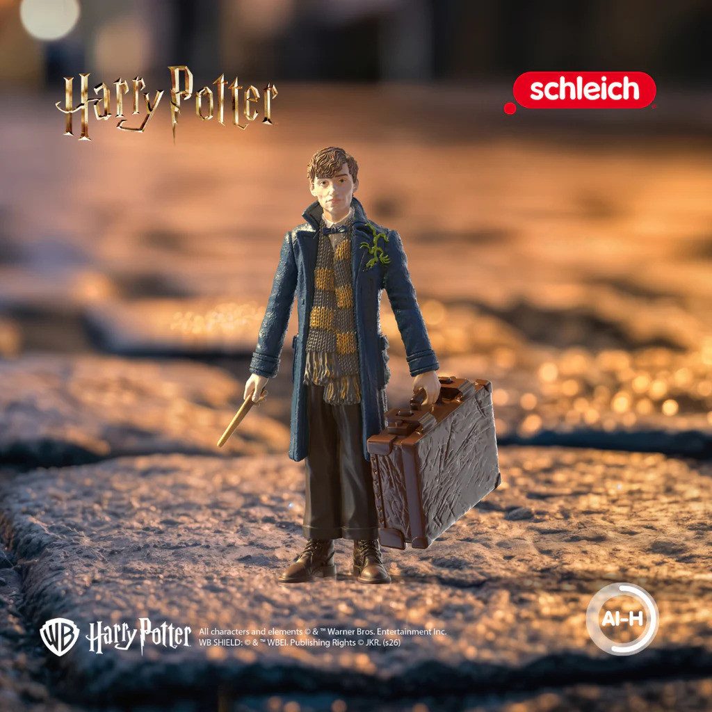 Schleich® Spielfigur HARRY POTTER™, Newt Scamander™ & Pickett (42743), (2-tlg)