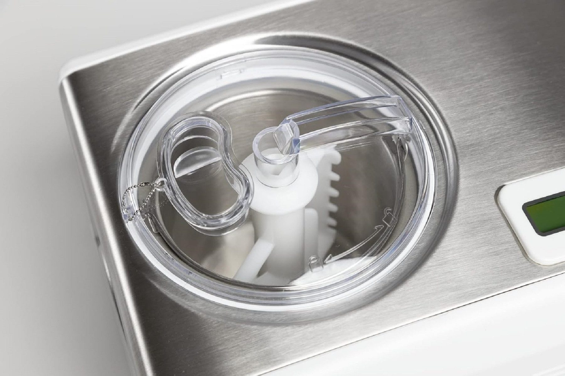 Melchioni Eismaschine Eismaschine FROSTY Kompressor, 1,5 L Fassungsvermögen, 150W Leistung