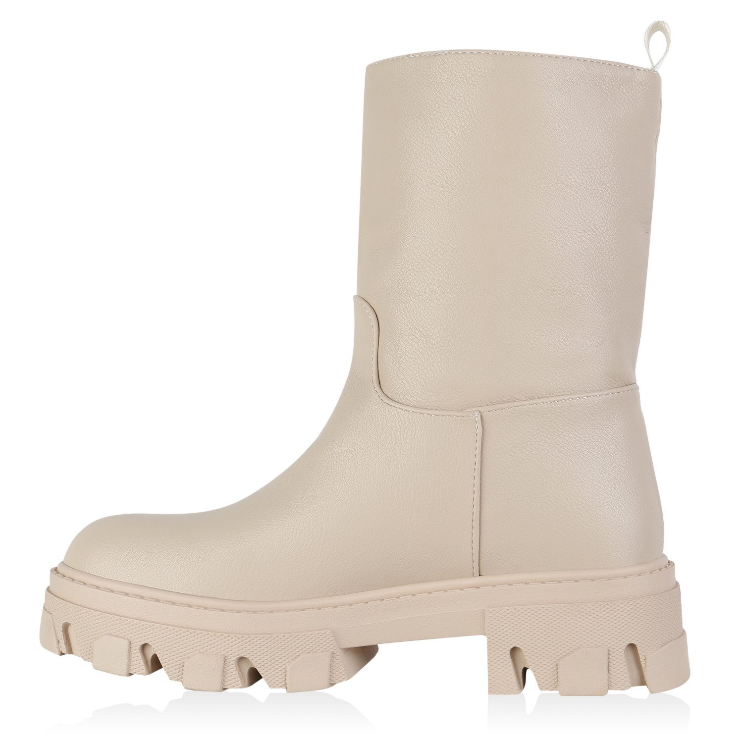 VAN HILL 837805 Plateaustiefel Profil-Sohle günstig online kaufen