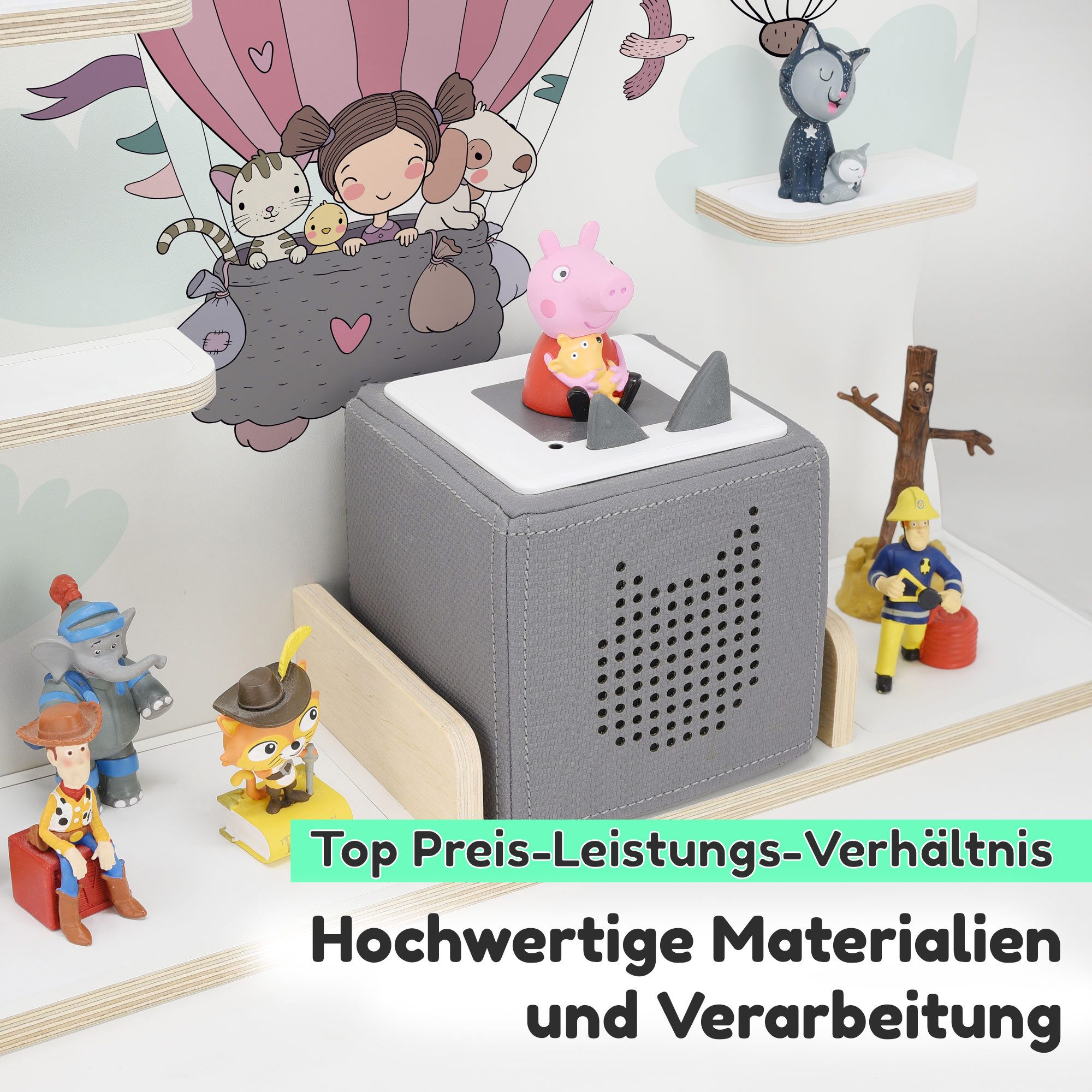 stadtecken Kinderregal geeignet für Toniebox und günstig online kaufen