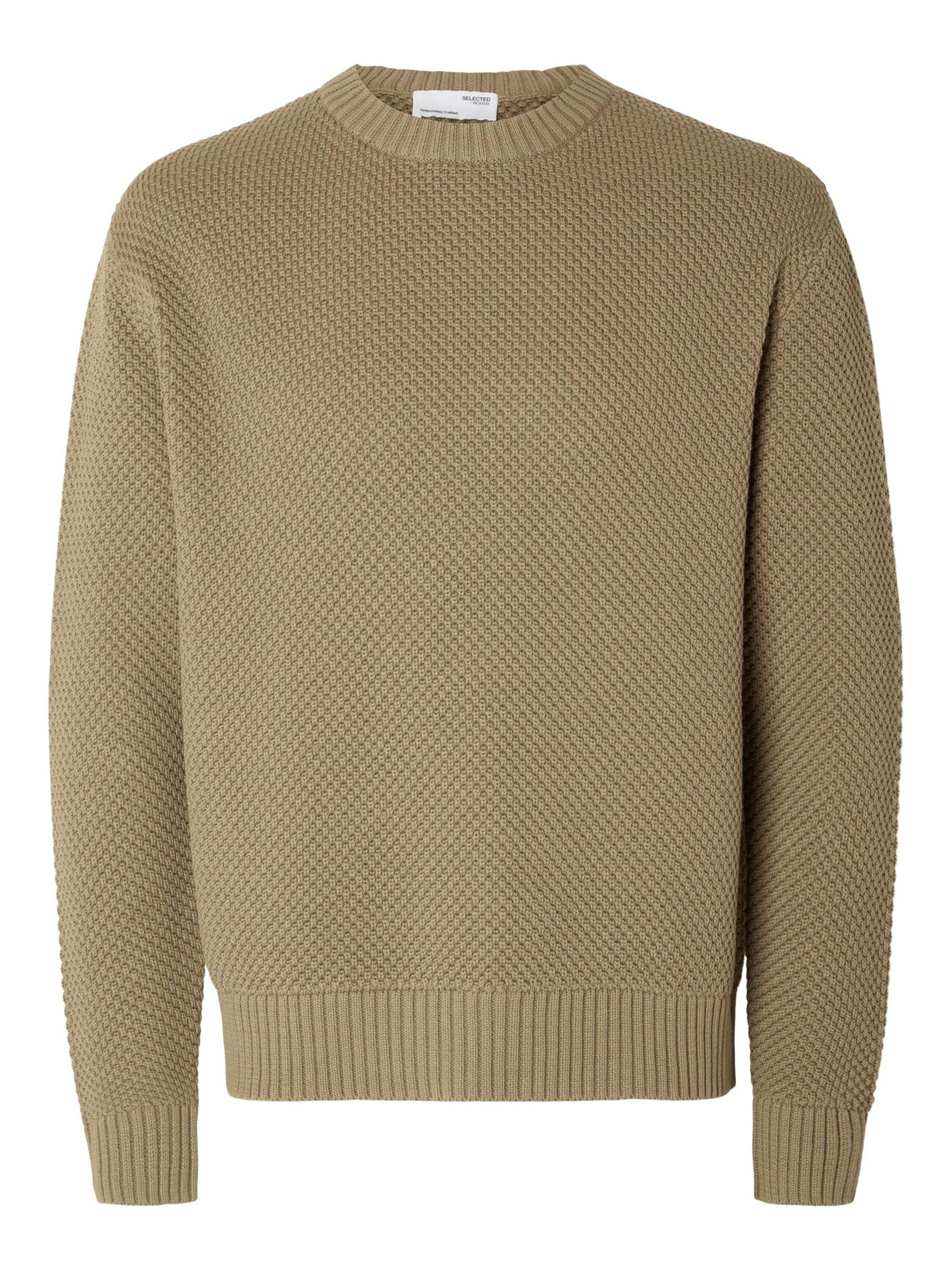 SELECTED HOMME Rundhalspullover Bert (1-tlg)