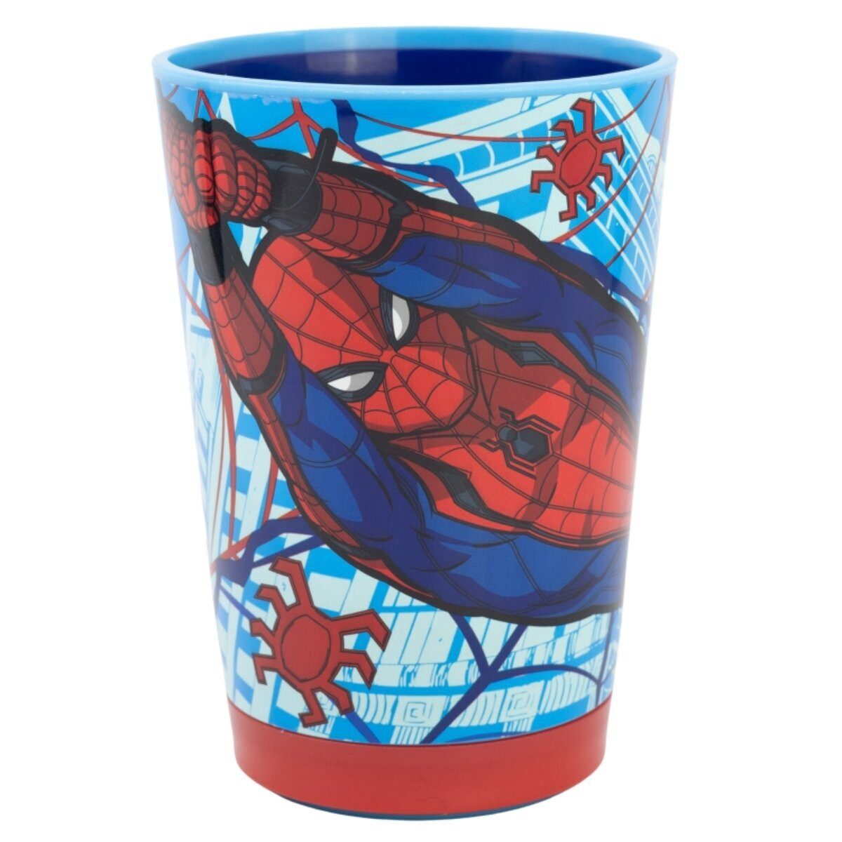 Spiderman Trinkflasche Spiderman Trinkbecher PP 470ml Drop Safe mit Smartgrip-System