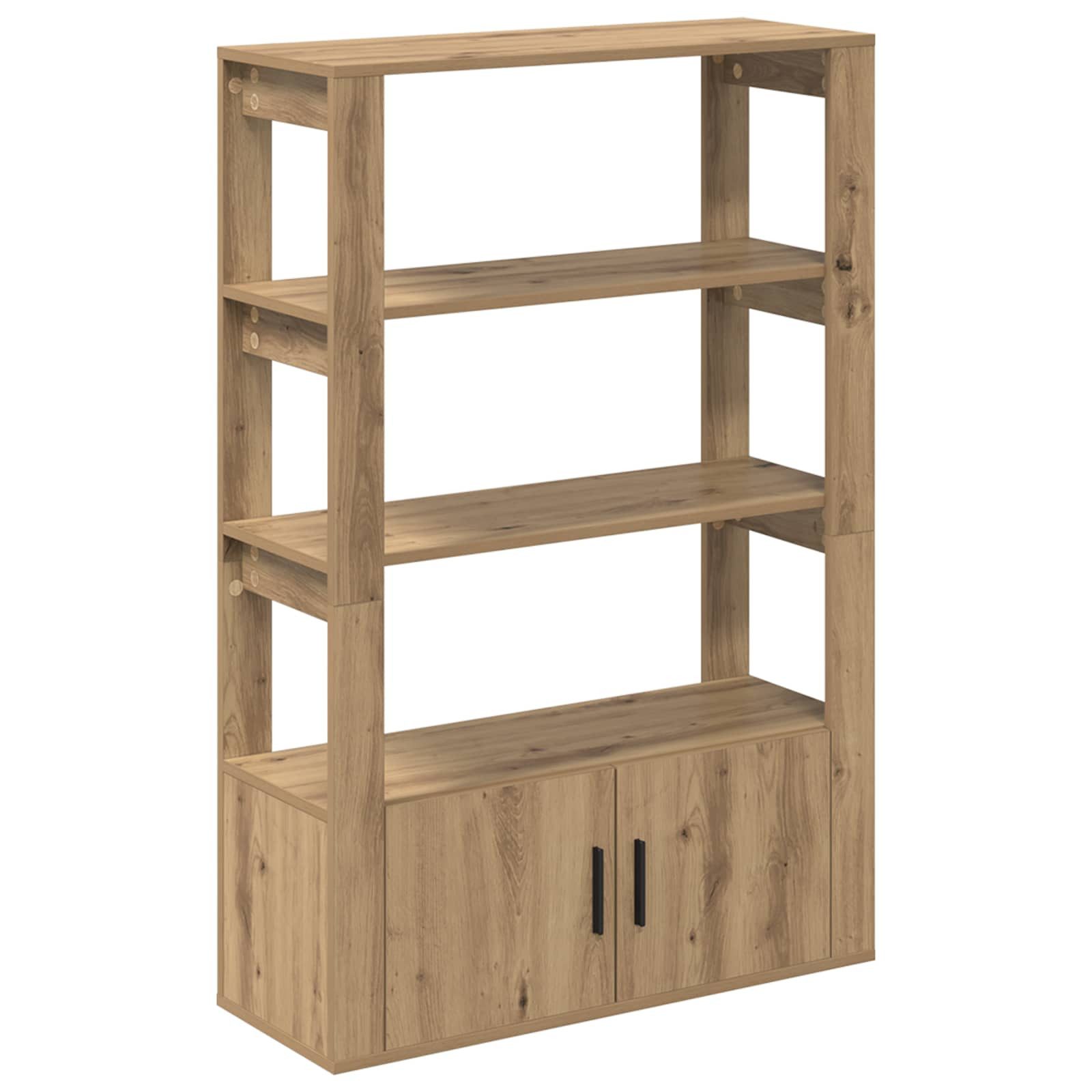vidaXL Sideboard Sideboard Artisan-Eiche 30 x 80 x 119.5 cm Holzwerkstoff (1 St)