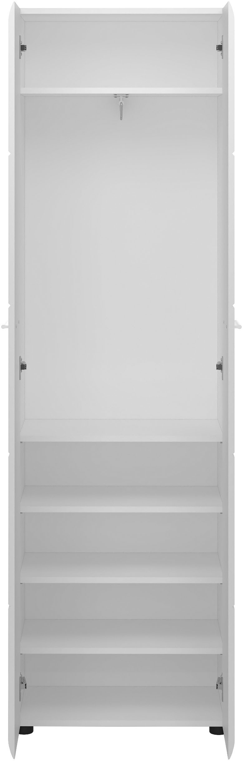 LIVING CHARM Garderobenschrank Merano Breite ca.59