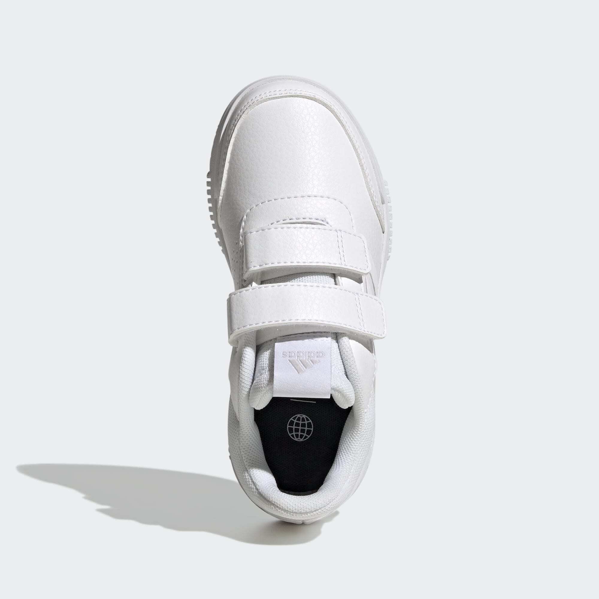 adidas Sportswear TENSAUR HOOK Grey Cloud SCHUH AND Cloud One Sneaker White LOOP White / 