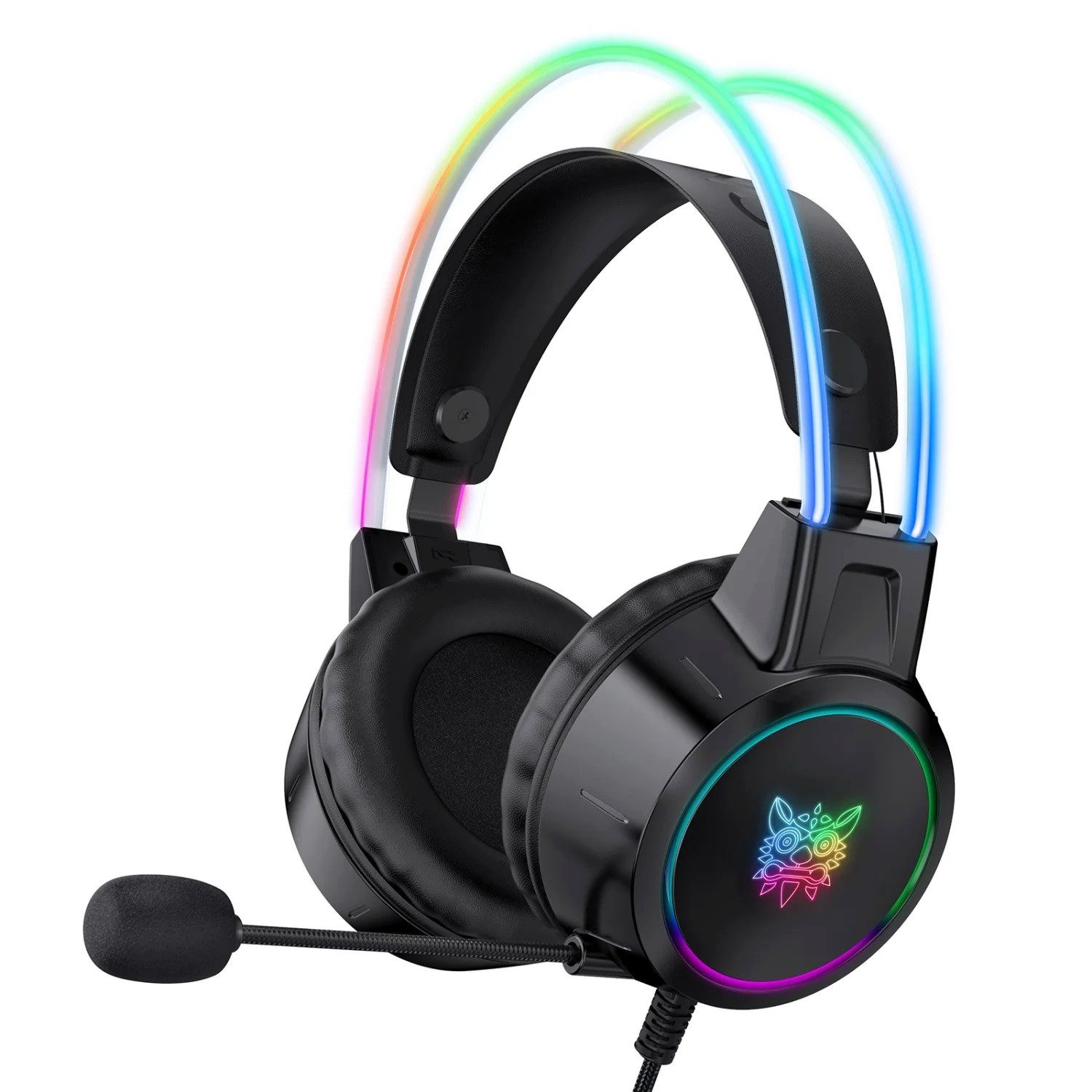 ONIKUMA ONIKUMA X15 PRO Gaming Headset Kabellos RGB Das Kopfband Verstellbar Kopfhörer (drahtlos)