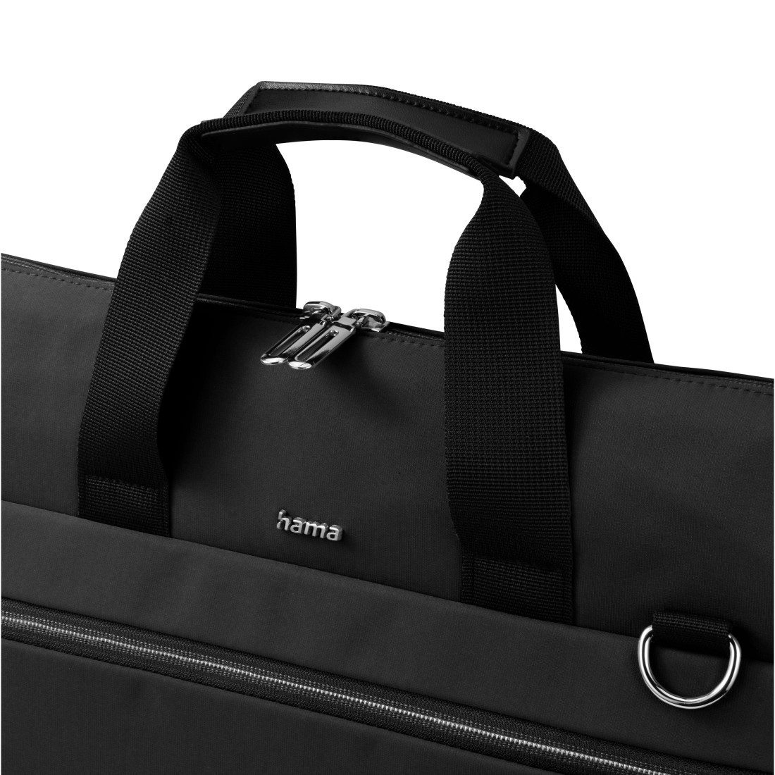 Hama Notebookrucksack Laptoptasche (34 – 36 cm (13,3 - 14,1), wasserabweisend, gepolstert), extralanger Reißverschluss