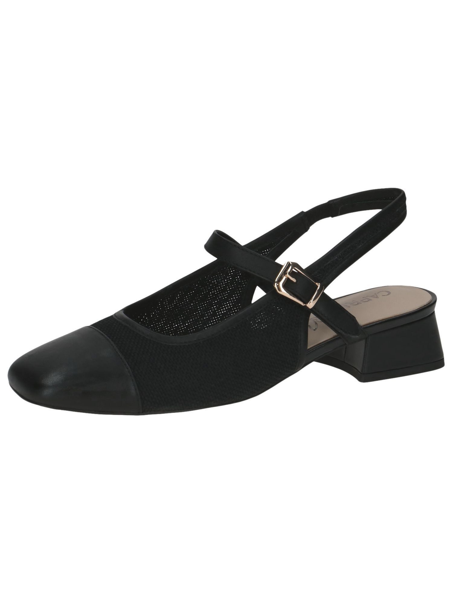 Caprice CAP Memotion mit Absatz Trapezabsatz 9-29604-46 Slingpumps CAP Memotion