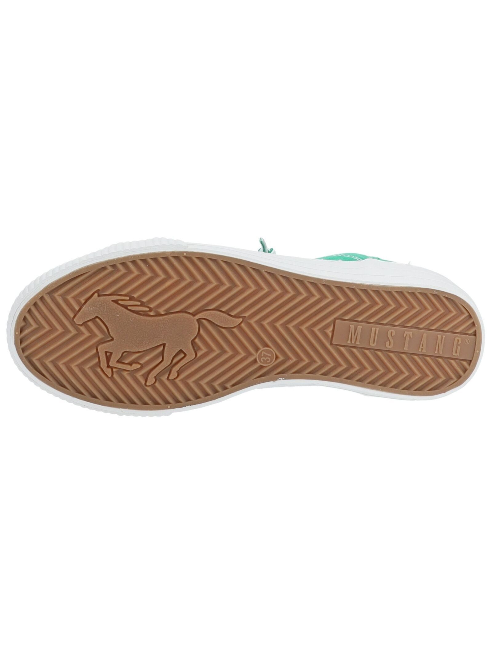 MUSTANG Sneaker Lederimitat/Textil . Sneaker (1-tlg)